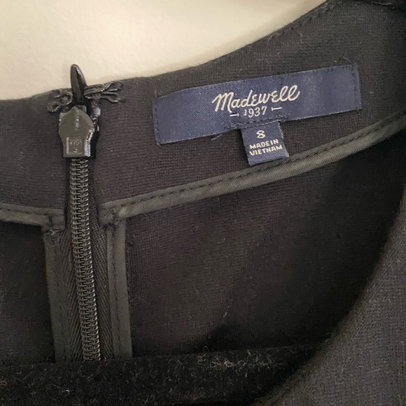 Madewell Abroad Dress black with stripe side panel - Picture 8 of 9